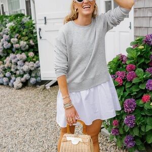 Addison Bay Mixed Soft Luxe Long Sleeve Harper Dress Size XXL